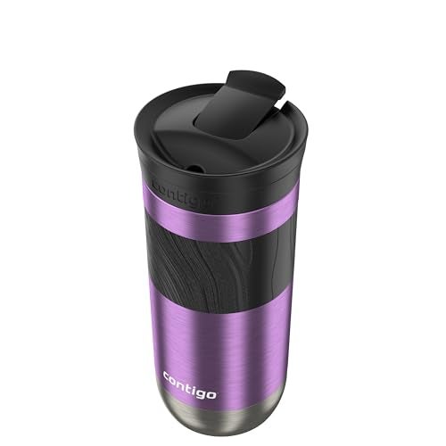 Contigo Byron 2.0 Travel Mug 16 oz Pansy - Image 4