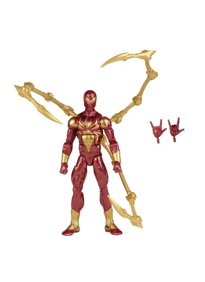 Spider-Man - Marvel Legends Series 6Inch Iron Spider Action Figure Toy Includes 2 Accessories - Image 1