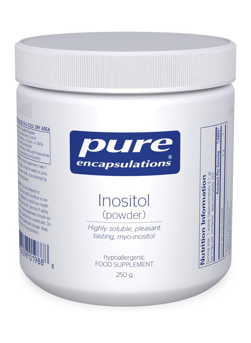 مسحوق إينوسيتول 2 جرام مكمل فيتامين ب 8 المضاد للحساسية 250 جرام - Image 1