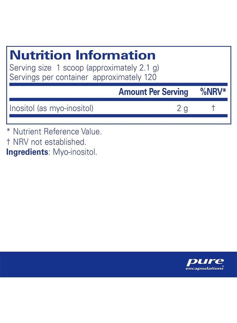 مسحوق إينوسيتول 2 جرام مكمل فيتامين ب 8 المضاد للحساسية 250 جرام - Image 2