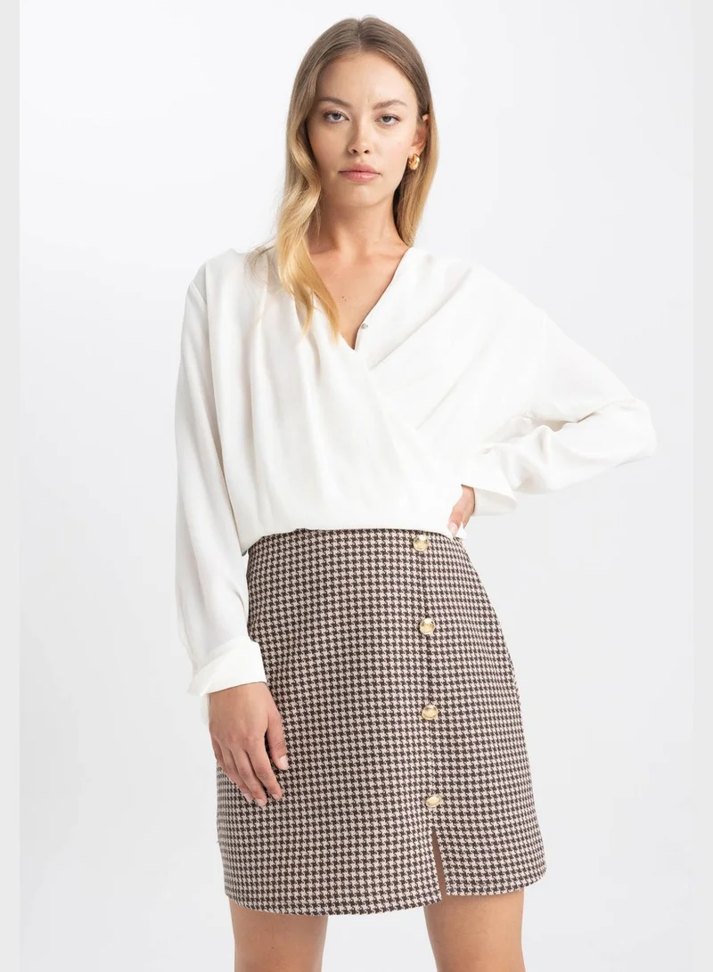 DeFacto Regular Fit Long Sleeve Blouse