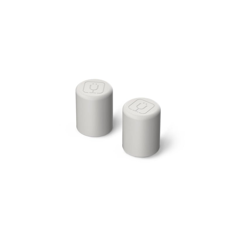 BrÃ¼Mate Magnetic Straw Caps | Silicone Straw Topper 2-pack | Dust & Dirt Resistant | Compatible with All Era and Resa Tumblers (Dune) - Image 1