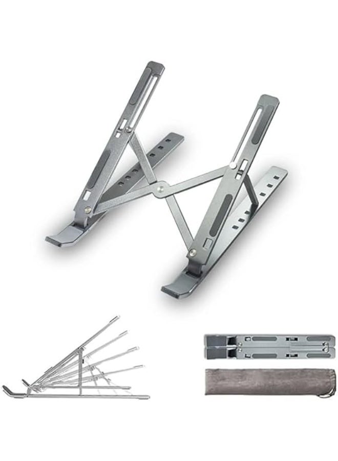 Foldable laptop stand with 6 adjustable height levels - Image 4