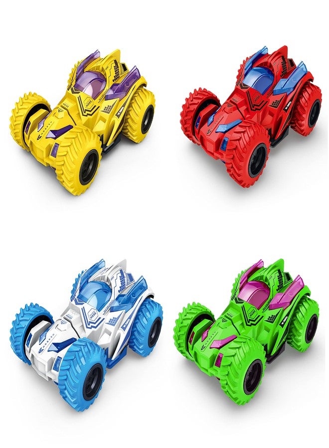Marmik Mini Pull Along Back Rotating Stunt Car Truck Friction Powered Toys (Pack of 1) - Image 3