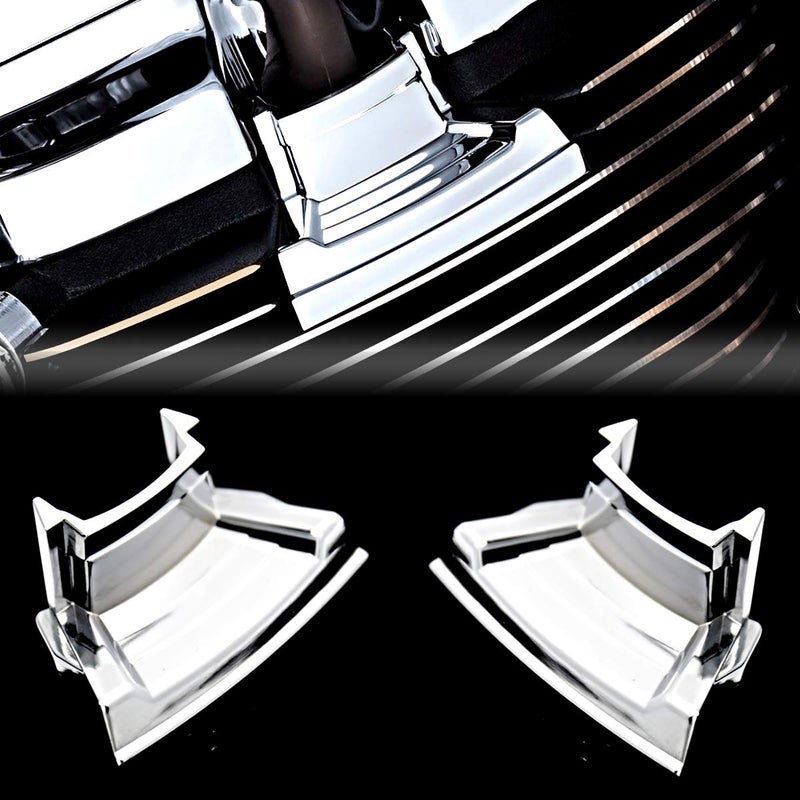 Chrome Spark Plug Covers For Harley Touring M8 Street Glide Road King FLHX FLHR 20172023