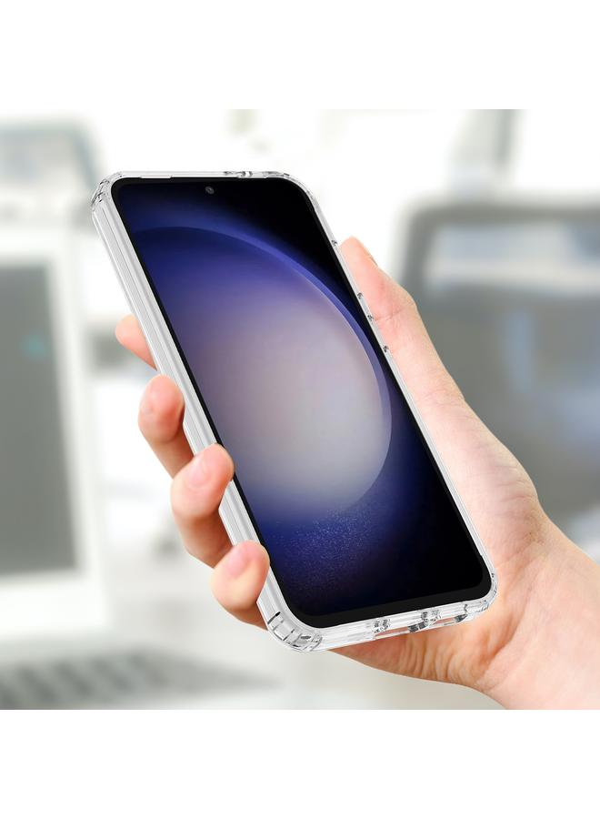 S-TOP Case For Samsung Galaxy S23 FE 5G MagSafe Clear Acrylic PC Hybrid TPU Phone Case - Image 5