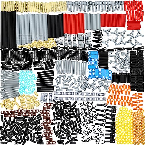 SEEMEY 884 Pieces Axle Chain Link Connectors Bricks Sets Compatible with Main Brand TechnicParts - Image 1