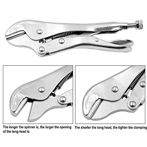 Hilitand Pinch Off Pliers Pipe Sealing Lock Tool, 45 Steel Pinch Off Pliers Clamping Fitting with Tension Spring - Image 4
