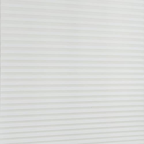JstDoit Vertical Pleated Temporary Blinds No Drilling Self Adhesive Easy to Install Fits Blinds Window Roller for Bathroom Kitchen Living Room Office (White), 60*150cm - Image 4