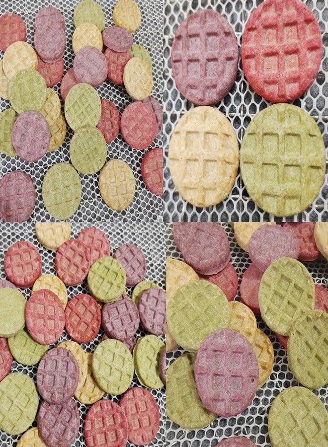 YIMINGMOLD قالب سيليكون دائري من YIMINGMOLD لصنع الوافل، قوالب حلوى الوافل، حلوى الشوكولاتة، البسكويت - Image 5
