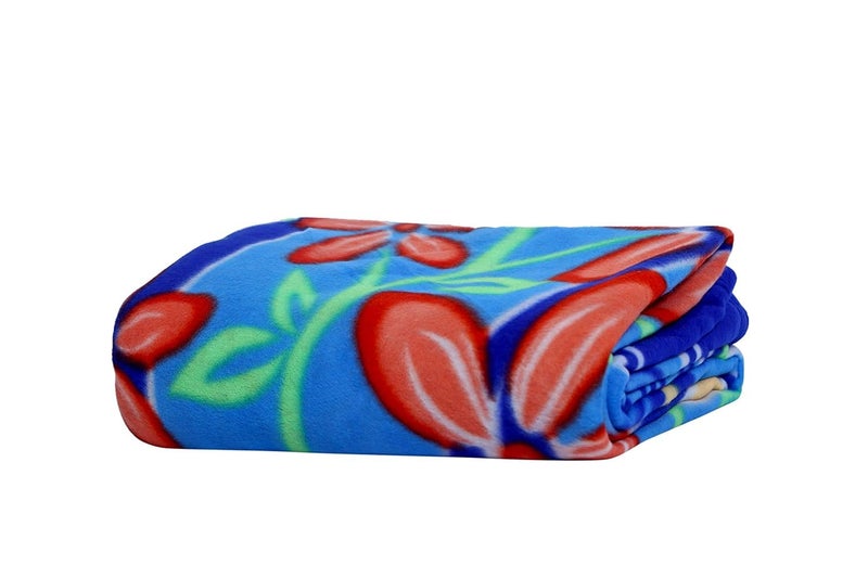 PEPONI Pack of 2 All Season Multipurpose Polar Fleece Special Heavy Winter Light Weight Polar Fleece Blanket for Bed Warm Cozy Multicolor AC Blanket (Single Bed 60X90 Inches) - Image 5
