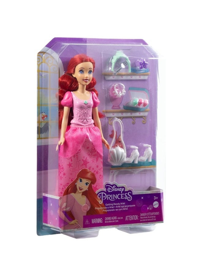 Disney Princess Disney Princess Ariel Getting Ready Doll & Accessories (30 cm) - Image 1