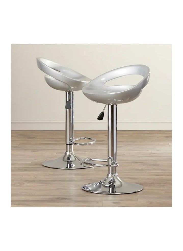 CAMA Fiber bar chair with a modern design, gray color from Cama  - Image 2