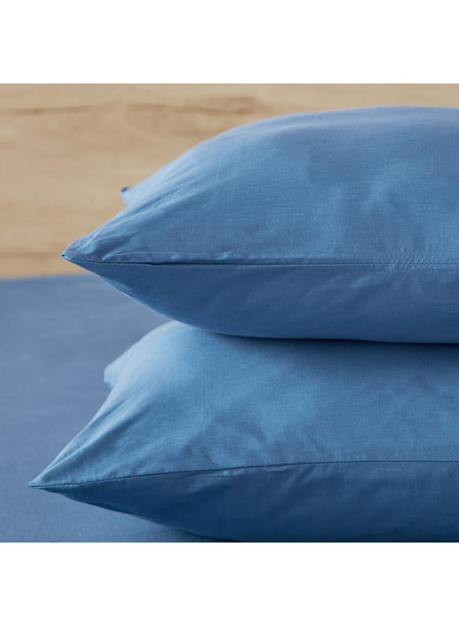 Essential 2 Piece Cotton Pillow Cover Set 50X75 Cm - Image 4