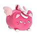 Aurora Enchanting Tasty Peach Sweetheart Pegasus Meowchi Stuffed Animal Fun Seasonal Plush For Kids and Adult Collectors Perfect for Decorating Rooms and Valentines Day Pink 85 Inches - Image 2