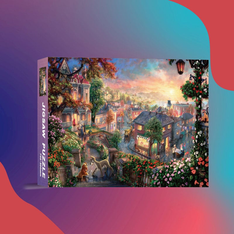 1000 Pieces Of Jigsaw Puzzle 1000 Pieces Of Children'S Educational Toys For Boys And Girls Adult Version Of Decompression High Difficulty Swing Girls - Image 1