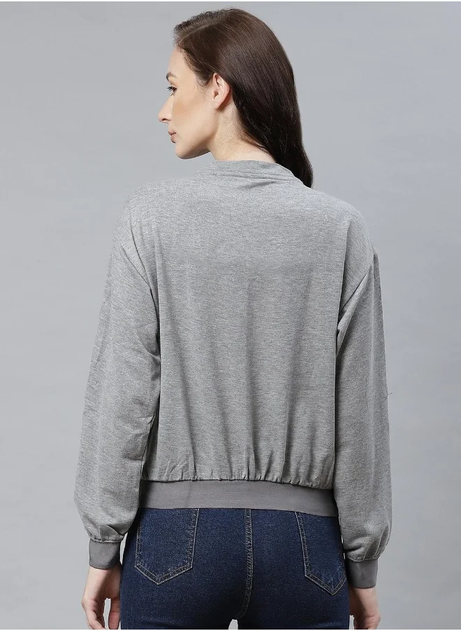 هوبرهولمي Grey Sweatshirt For Women