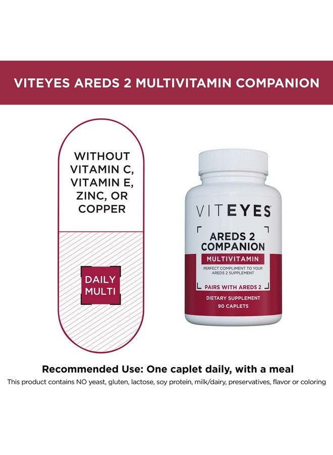 Viteyes AREDS 2 Capsules and Viteyes Multivitamin AREDS 2 Companion, Single Daily Dose Eye Vitamins, 3 Month Supply - Image 5