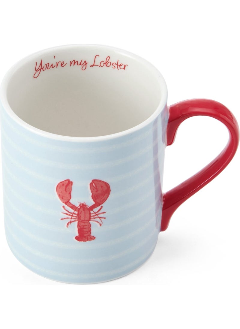 Mikasa - Fine China 280ML Straight Sided Mug Lobster - Image 1
