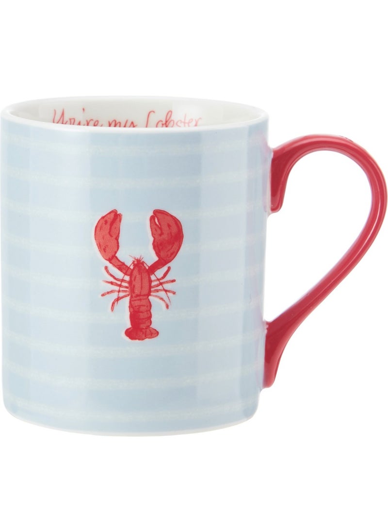 Mikasa - Fine China 280ML Straight Sided Mug Lobster - Image 1