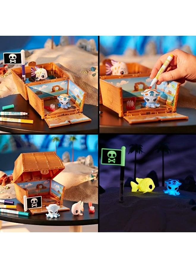 Crayola مجموعة ألعاب كرايولا سكريبل سكروبي حيوانات أليفة تتلألأ في المحيط - Image 5