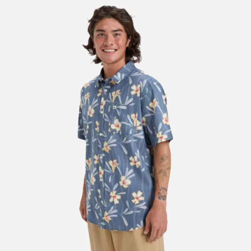 كويك سيلفر Apero Classic Short Sleeve Shirt - Men