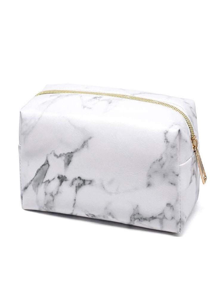Eckek - Big Capacity Marble Pencil Box PU Leather Pencil Case Pencil Bag Stationery School Supplies - Image 1
