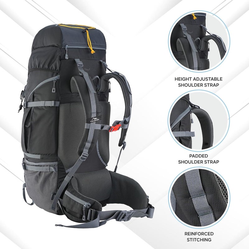 TRAWOC VALOR MAX 75L Travel Backpack - Image 5