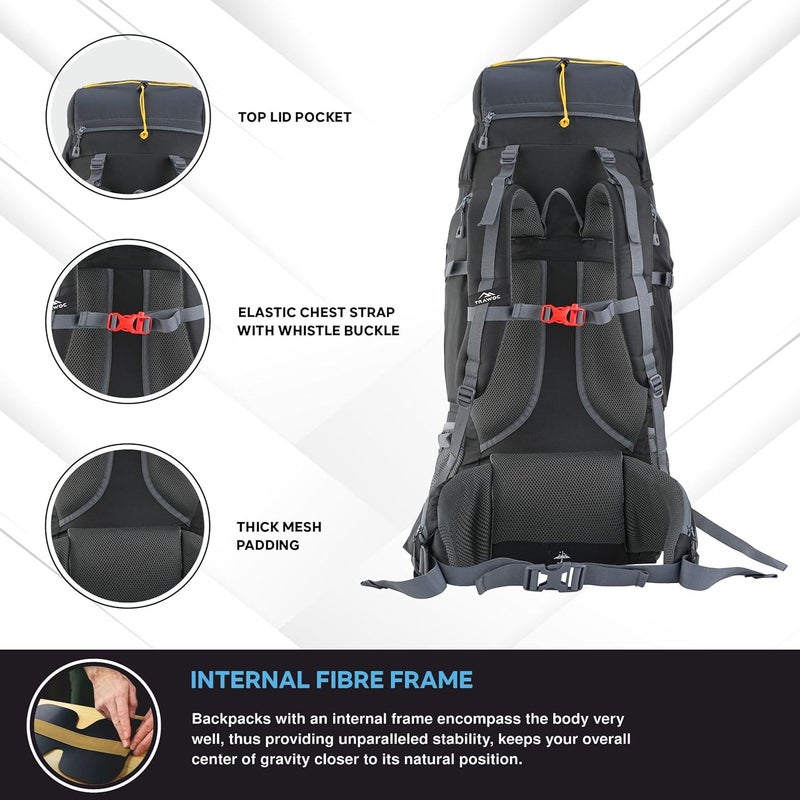 TRAWOC VALOR MAX 75L Travel Backpack - Image 2