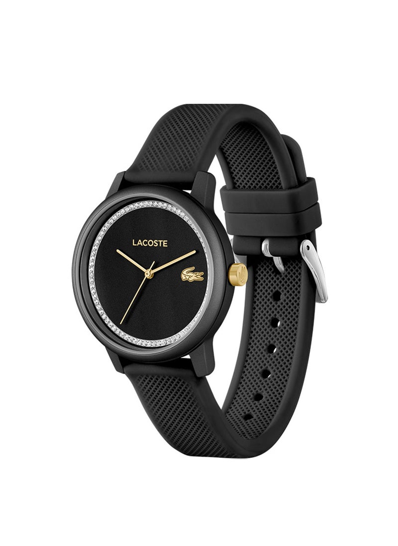 LACOSTE - Women's Analog Round Shape Silicone Wrist Watch 2001310 - 36 Mm - Image 1