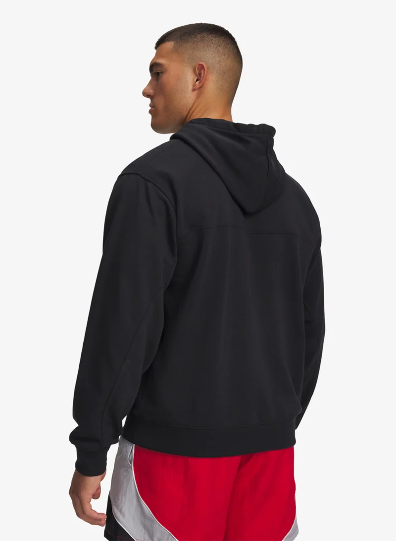 Under Armour Black /  / Black UA Rival LW Hoodie for Men | Best Price UAE