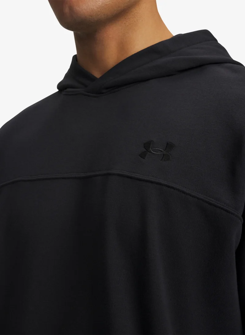 Under Armour Black /  / Black UA Rival LW Hoodie for Men | Best Price UAE