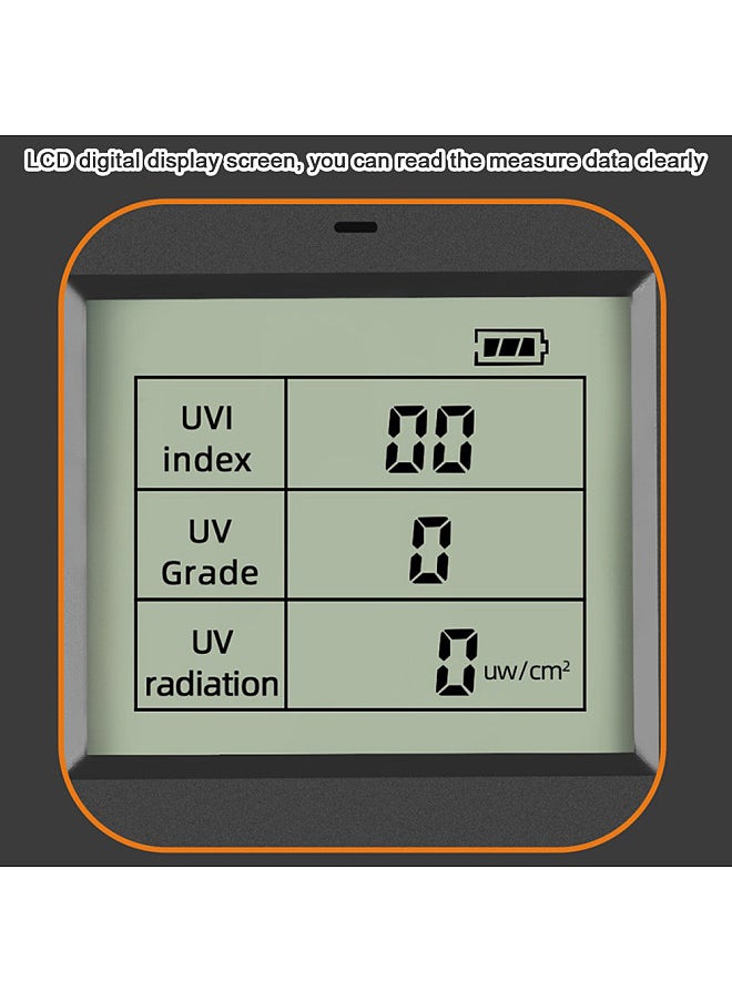 Generic - Portable Digital Ultraviolet Radiation Detector Ultraviolet  UVI Meter Radiometer Tester Protective Equipment Testing - Image 1