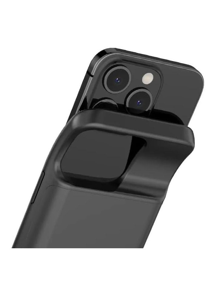 حافظة بطارية لهاتف iPhone 16 Pro الأحدث بسعة 7000 مللي أمبير في الساعة حافظة شحن واقية محمولة قابلة لإعادة الشحن - Image 2