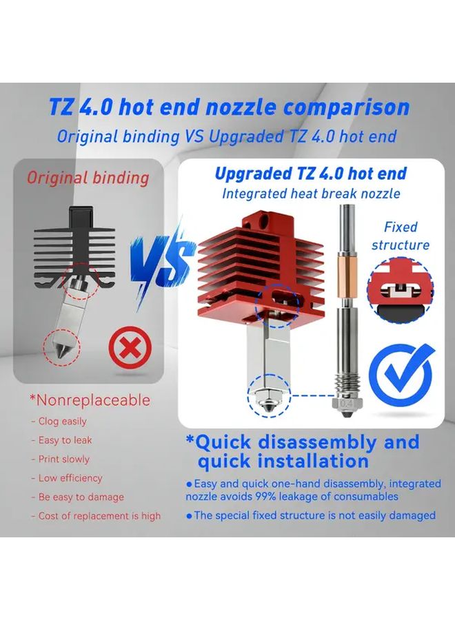 3 قطع من مجموعة الجوارب السيليكونية للهوت إند لطابعات BambuLab P1S و P1P و X1 و X1C و X1E ثلاثية الأبعاد - ملحقات الطابعة - Image 4