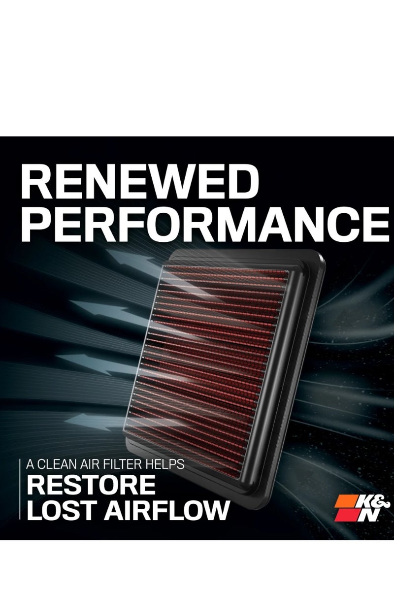 K&N Air Filter Cleaning Kit: Aerosol Filter Cleaner and Oil Kit; Restores Engine Air Filter Performance; Service Kit-99-5000, Multi