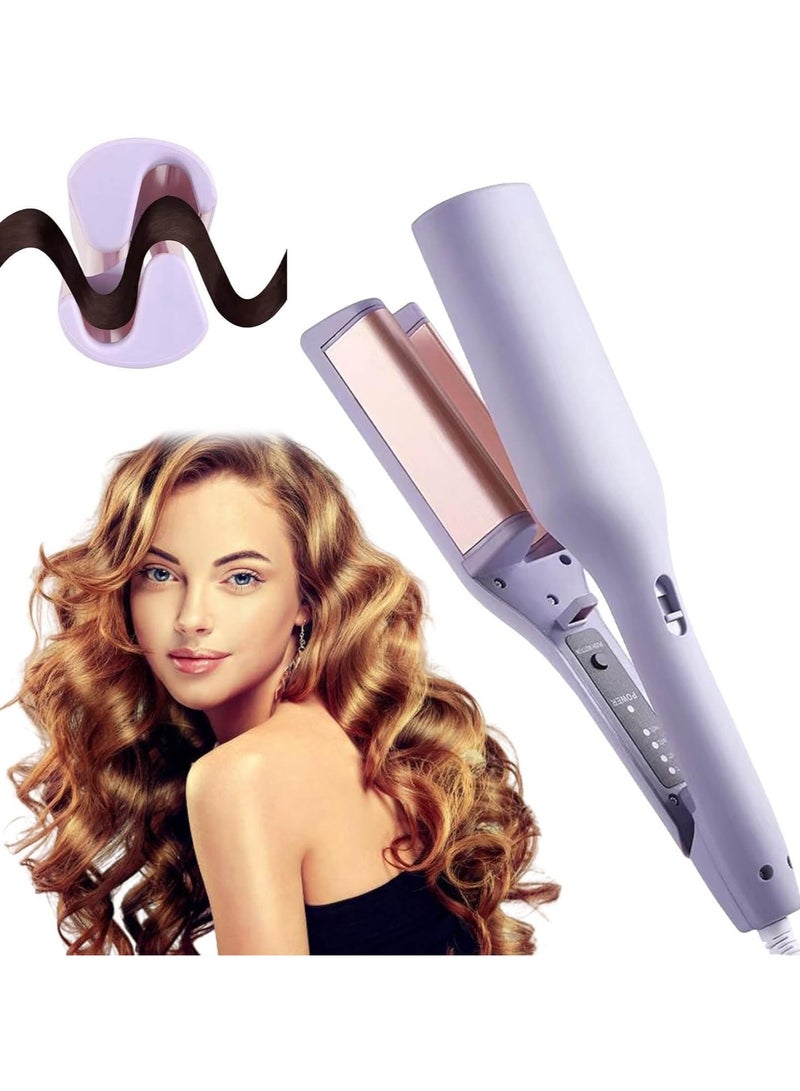 general French Egg Roll Hair Roller, 32mm Adjustable Temperature, Ceramic Wave Hair Curler, Perfect Wave, Romantic - Image 1