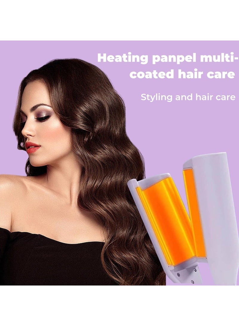 general French Egg Roll Hair Roller, 32mm Adjustable Temperature, Ceramic Wave Hair Curler, Perfect Wave, Romantic - Image 3