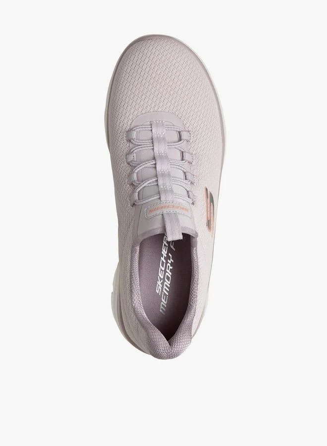 Skechers PURPLE Women Summits Plus Slip-On Sports Shoes for Women | Best Price UAE