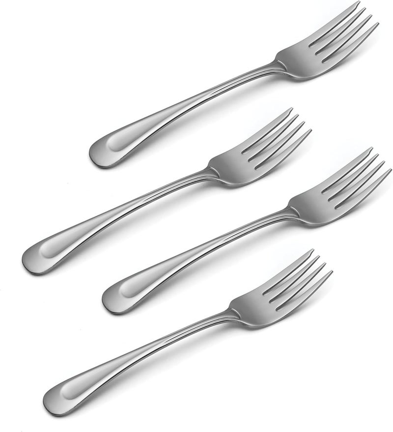 ONEIDA Satin Sand Dune Everyday Flatware Salad Forks, Set of 4 - Image 2