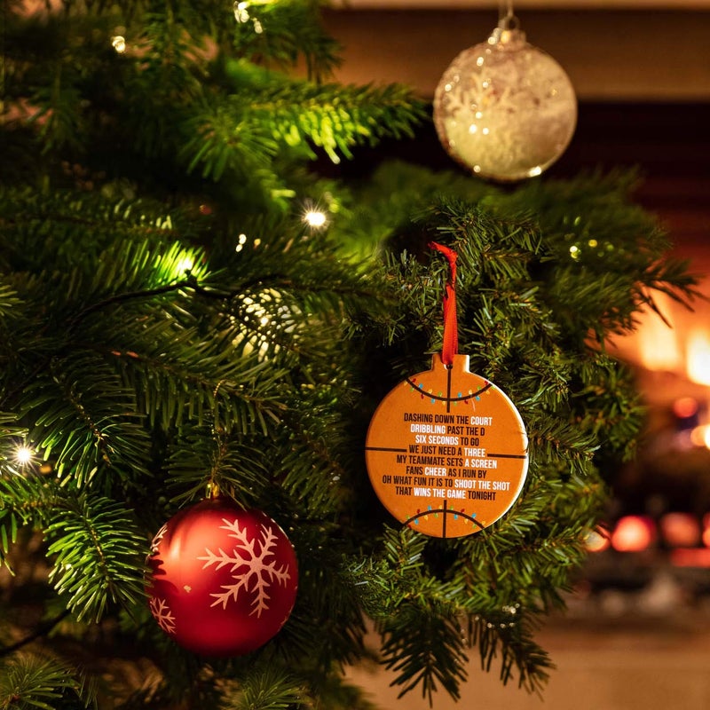 تشاك توك سبورتس Chalktalksports كرة السلة حول زخرفة السيراميك | جلجل على طول الطريق - Image 2