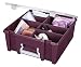 ArtBin AB Designs Super Satchel Compartment Box  Stackable Durable Art Storage with 8 Removable Compartments Smart Closure and Portable Design for Craft Supplies Threads Ribbons Paint Tubes - Image 2