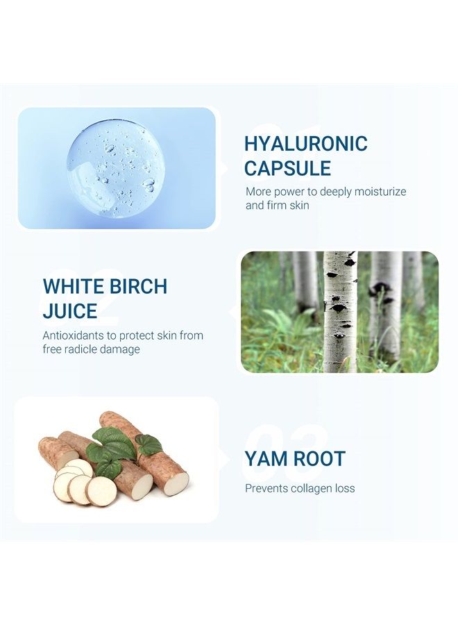 Iope Hyaluronic Acid Serum ' Hyaluronic Hydrating Serum' 1.52 FL. OZ - Ultra Moisturizing & Hydrating with Hyaluronic Capsules - For All Skin Types, without Paraben by Amorepacific - Image 5