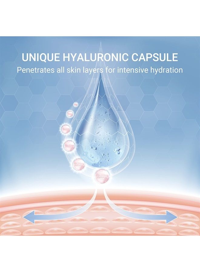 Iope Hyaluronic Acid Serum ' Hyaluronic Hydrating Serum' 1.52 FL. OZ - Ultra Moisturizing & Hydrating with Hyaluronic Capsules - For All Skin Types, without Paraben by Amorepacific - Image 2