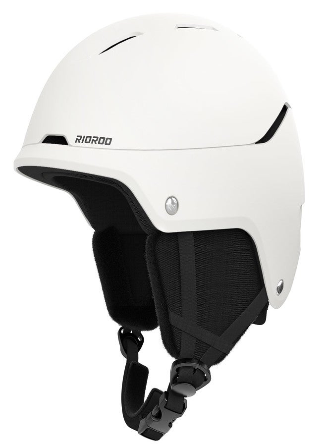 RIOROO Ski Helmet for Women Men, Safety Certified Snowboard Helmet with Shockproof ABS Hard Shell, Snowboarding Helmet with Breathable Venting System & EPS Foam for Adults & Youth - Image 1