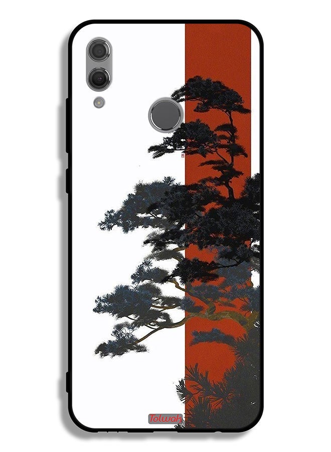 Tolwak Honor 10 Lite Protective Case Cover Tree Artwork - Image 2