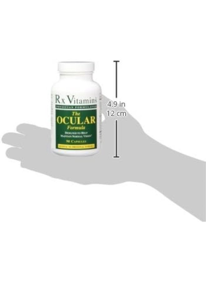 Rx Vitamins Ocular Formula Dietary Supplement 90 Capsules - Image 2