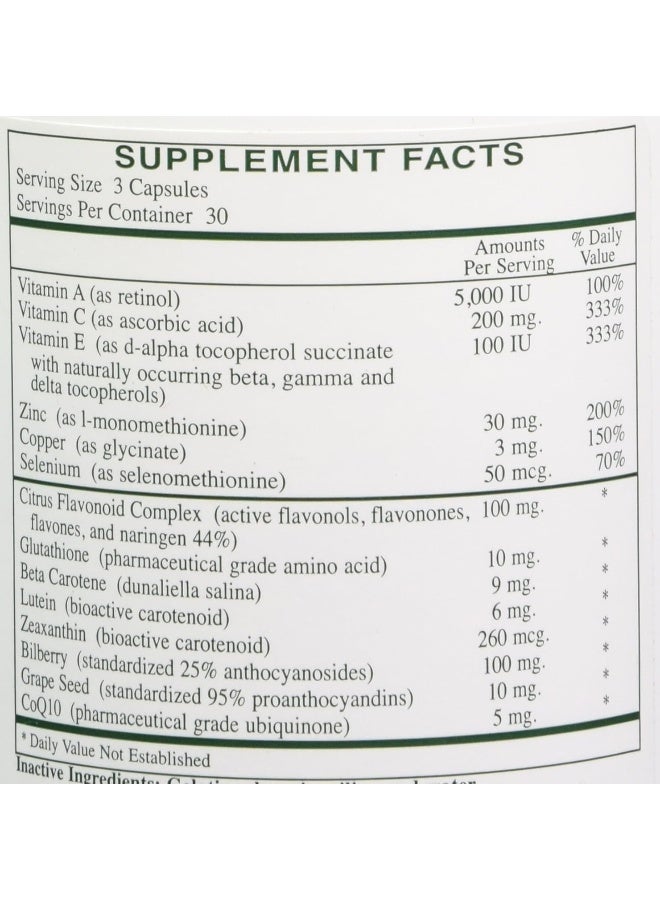 Rx Vitamins Ocular Formula Dietary Supplement 90 Capsules - Image 3