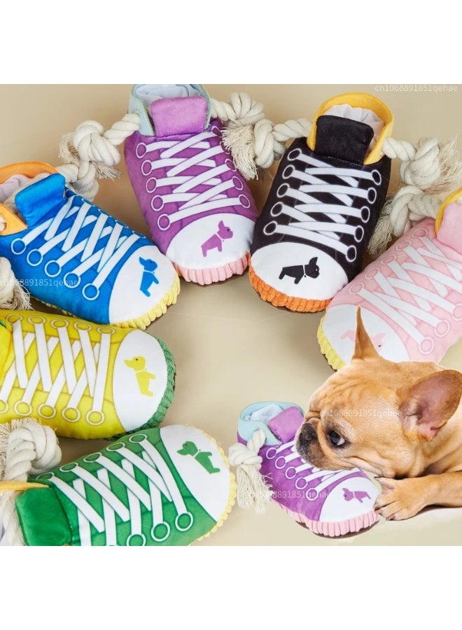 🎾 Dog Chew Toy with Sound – Sneaker Shape, Fun & Safe Play - Image 2