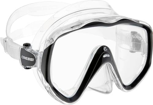 Cressi Liberty MonoLens Diving Mask ClearBlack AntiFog Lens - Image 3